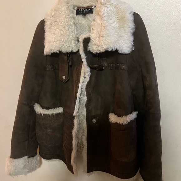 ESCADA Shearling Jacket - Picture 1 of 16